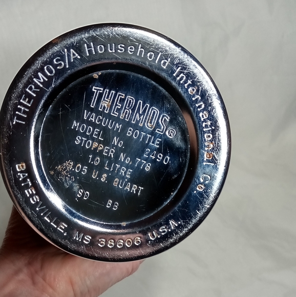 Thermos 1 Liter US 1.05Qt Insulated Vacuum Bottle Model #2490 - Picture 5 of 13